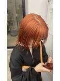 スカーレットオレンジ/ブラッドオレンジ／オレンジベージュ