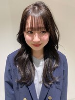 コト 福井大和田店(coto)&nbsp;福井　韓国風くびれヘア　透明感カラー　シースルー　レイヤー