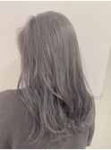 ブリーチなしで作るグレー