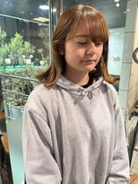 ヘアーアンドメイク ビス(HAIR&MAKE bis)&nbsp;ブラウン×ミルクティーインナー♪【多田華歌】