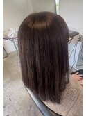 縮毛矯正でツヤサラ