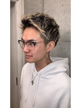 メンズヘアトーキョー 渋谷(MEN'S HAIR TOKYO) アップバング