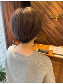 丸みショートボブ