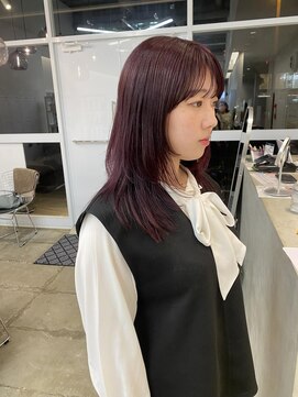 クリアーオブヘアー 池下店(clear OF HAIR) ブリーチなしのダブルカラー/ディープルビー