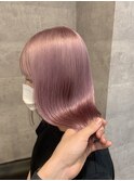 10代20代30代　艶髪ロング　ピンクベージュ