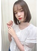 美髪ボブ