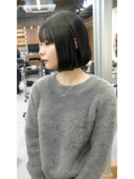 イオエ 梅田(ioe) ニュアンスカラー/グレージュ/ツヤ髪スタイル/髪質改善/縮毛矯正