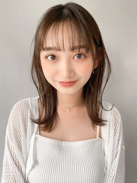 リヤン 表参道(lyann) 小顔似合わせカットウェーブミディアムメルティカラーa