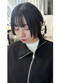 ウルフカット×顔まわりウルフ