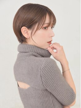 アンジュ 南海なんば駅前店(ange treatment & head spa)の写真/大人ショートなら《ange》にお任せ。骨格に合わせてどこから見ても綺麗なバランスに♪