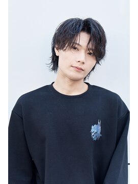 ルフレ 新宿歌舞伎町店(Reflet) メンズカット/韓国/センターパート/ウルフ/エモい/