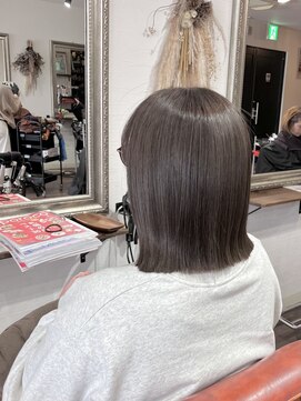 ヘアメイク アンフィ(amphi) 【白髪ぼかし】ベージュカラー..~*＊.