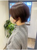 10代20代吉祥寺ショートボブブリーチ無しダブルカラー