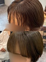 オッジバイケンジ(oggi by KENJE)&nbsp;前髪縮毛