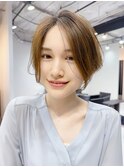 20代/30代/40代/大人ボブ/似合わせ/長めバング/ショートボブ