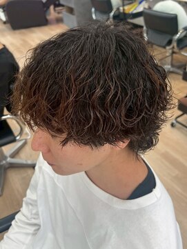 グッドタイムエフティフィフス 横浜西口(GoodTimes ft.fifth) 横浜ニュアンスパーマ毛流れセンターパートフェザーパーマ40代◆