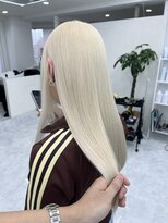 アイセ(I.se Eir TOKYO)&nbsp;ホワイトブロンド/ケアブリーチ/ダブルカラー/ハイトーン/西葛西