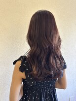 エルサフィロ キタハマ(el zafiro kitahama)&nbsp;20×30×40代×透明感×艶感×髪質改善×ピンクベージュ