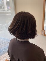 クラップス オル 金沢八景(CLAPS Ore)&nbsp;金沢八景ショートボブ丸みショートイルミナカラー顔周りレイヤー