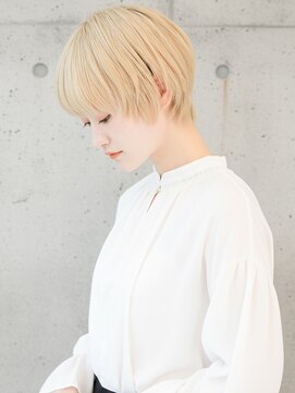 ◎ハイトーンショートカットウルフ