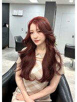 フィーネ 柏(Fi-Ne) ボルドーピンクカラー/ケアブリーチ/プルエクステ/柏