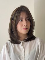 ノーレン 銀座(NOREN) ミディアムレイヤー/レイヤーカット/前髪カット/銀座