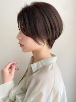 トゥーナ 表参道(tona) 大人ショート・ショートボブ・グレージュ、脱白髪染め☆