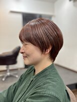 美容室ポール 西葛西店(PAUL)&nbsp;20代30代40代50代ピンクベージュ/ナチュラルショート