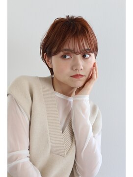 エクリ シセイドウ 麻布十番店(equri×SHISEIDO) 【麻布十番】大人の丸みショートスタイル