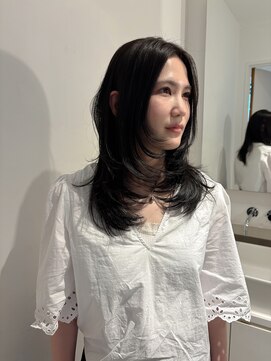 チクロヘアー(Ticro hair) レイヤーカット　/ 福岡天神