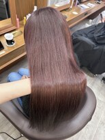 シェルマン(Charmant)&nbsp;高槻で叶うブリーチなしチェリーレッド