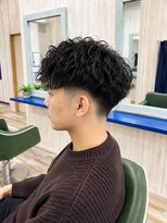 ルートヘア 辻堂店 メンズパーマツーブロック