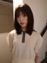 ピュー(Piu-)&nbsp;【レイヤーカット/阿部達哉】顔まわりカット/大人ヘア