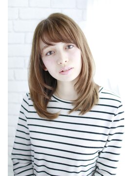 プリズム ヘアーデザイン 北坂戸店 無造作シンプルストレート