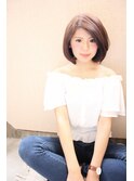 心斎橋リライト☆ひし形ボブ 可愛く見えます!