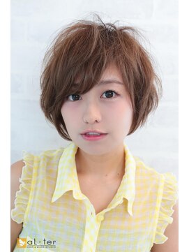 アルターリアン(aL ter LieN) 【aL-ter LieN TAKU】小顔カット☆ひし形ふんわりショート 千葉