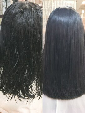 ジェム(GEM) ＊*Gem Garden*＊なりたい質感が叶う☆ツヤサラ縮毛矯正８