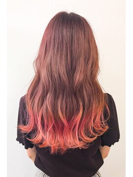 エイト 池袋店(EIGHT ikebukuro) 【EIGHT 池袋】ピンクラベンダー×裾カラー