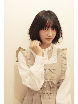 リガナッツ 十条店(Riganuts) [riganuts十条店]大人かわいい切りっぱなしボブ