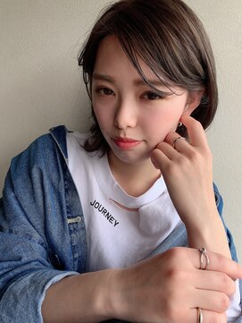 ボタニウム バイ アールサロン(BOTANIUM by RrSALON) くびれミディ☆ショコラブラウン☆AMU