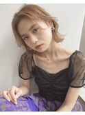 【Dolce梅田】外ハネ◆ミルクティーカラー◆