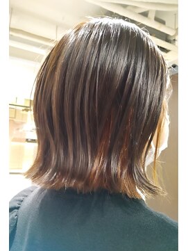 キュア 小岩店(cure) 【ぷっつんボブ】