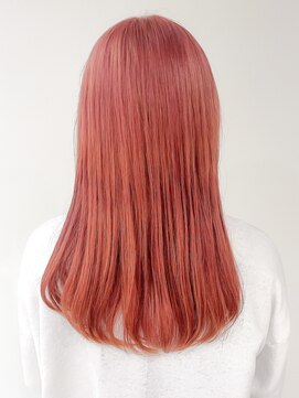 ヒビヲ(HIBIO) ダブルカラーピンクベージュピンクカラーケアブリーチミニボブ