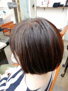 ベルクープス 天王寺店(Belle Coupes) 【BelleCoupes】林原加昌 脱白髪染め 大人ハイライト 40代50代