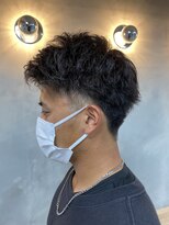 ヘアアンドメイク アール(hair＆make R) メンズ/ピンパーマ