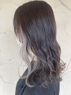 レジスタヘアーワークス (REGISTA hair works) シルバーインナーカラー