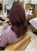 【立町メアリーバイメリー】☆ケアブリーチ×チェリーピンク☆