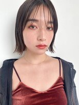 マザー(MOTHER) ダブルカラーアッシュブラウンベージュナチュラルレイヤーボブ