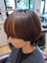 チアー ヘアリラクゼーション(cheer HAIRRELAXATION) マッシュウルフ＋フェイスフレーミングカラー