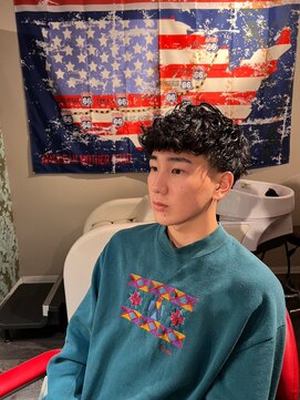 サンアンドマーリィズバーバー 駅前店(SON&MARLEY'S BAR BER) カーリースタイル/厚木パーマ